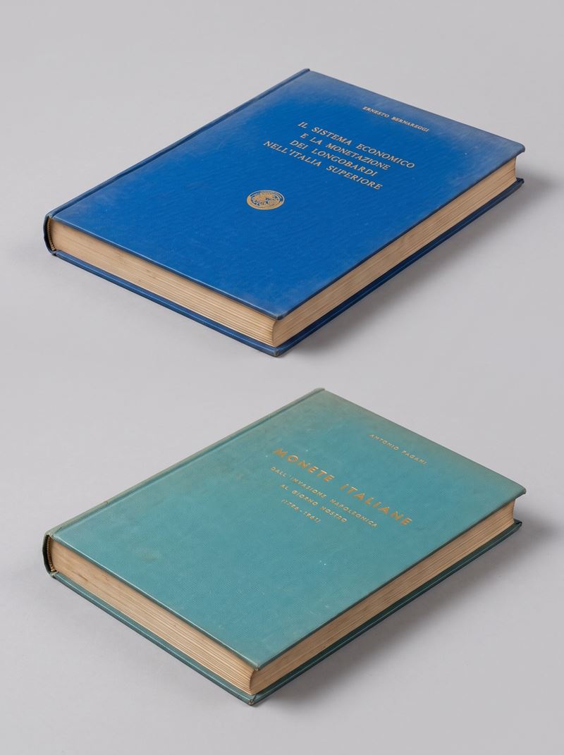 ARGOMENTO VARIO. Lotto di due libri.  - Asta Numismatica - Cambi Casa d'Aste
