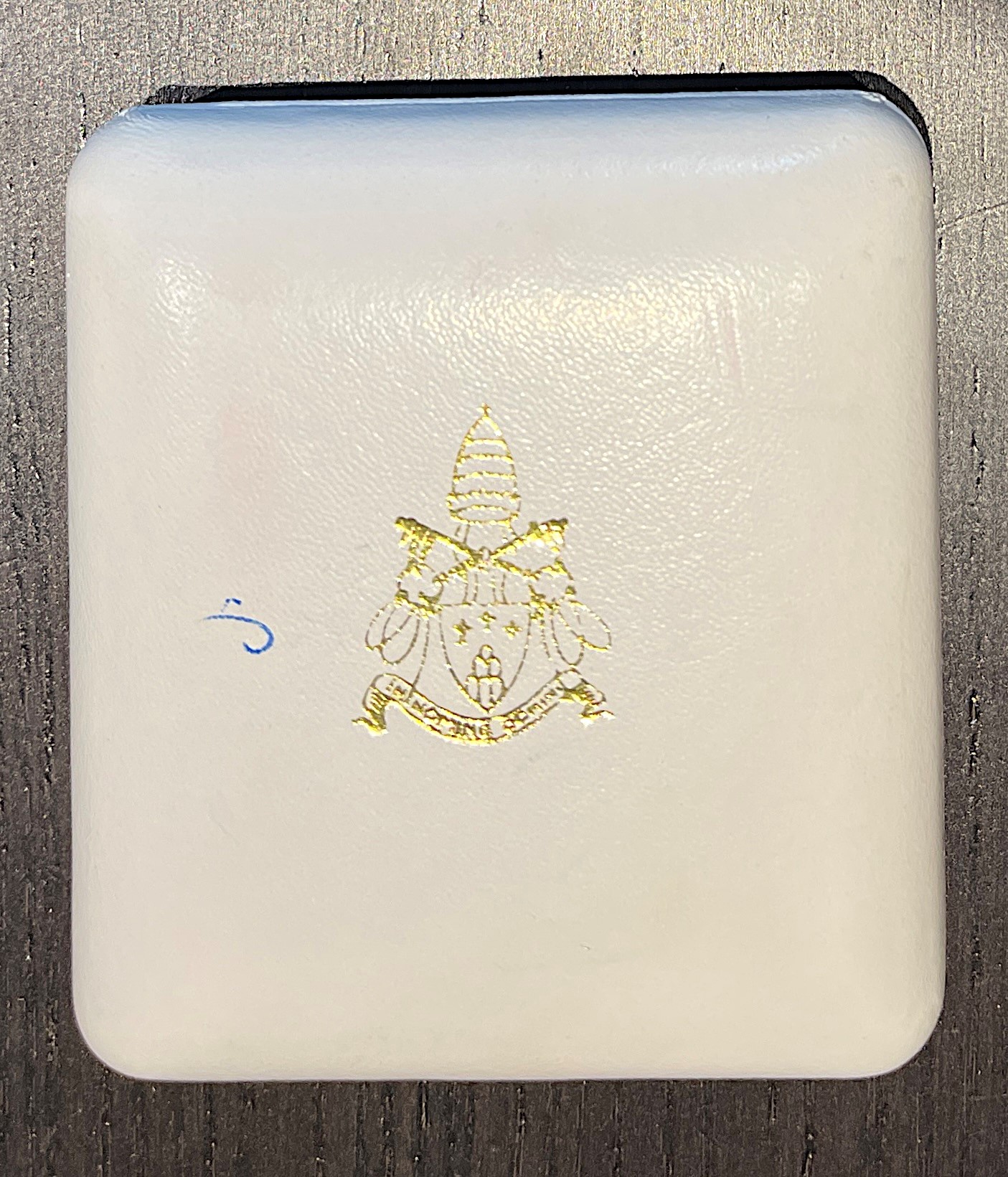 Paolo VI (Giovanni Battista Montini), Medaglia in oro con busto e scena dell’Ultima Cena, Anno XV...