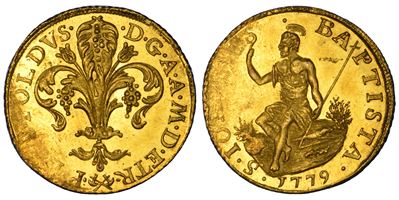 Firenze, Pietro Leopoldo I di Lorena (Granducato), Fiorino 1779