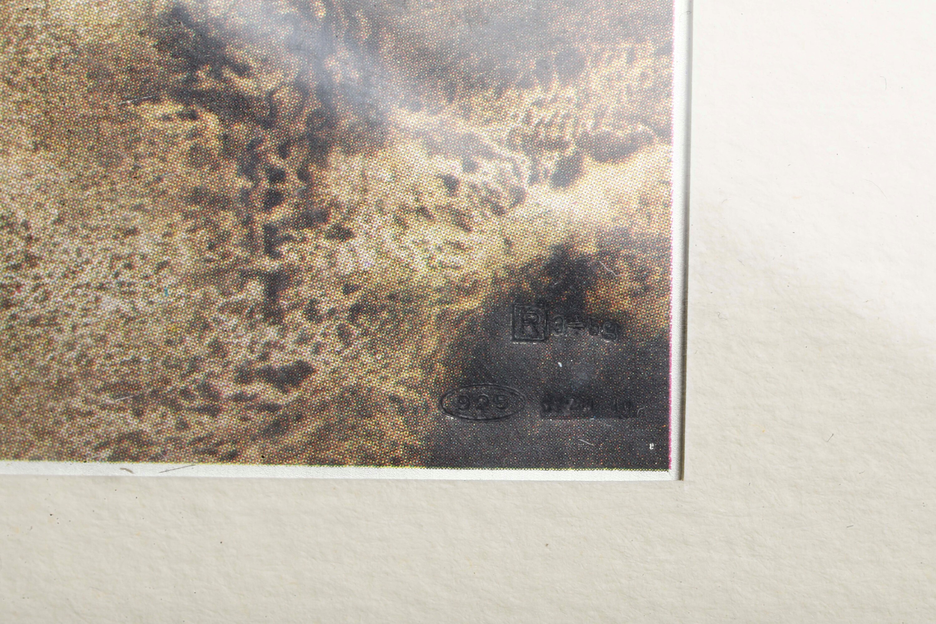 Otto cornici con lastre in argento 925 raffiguranti "Cristo del Valles", XX secolo