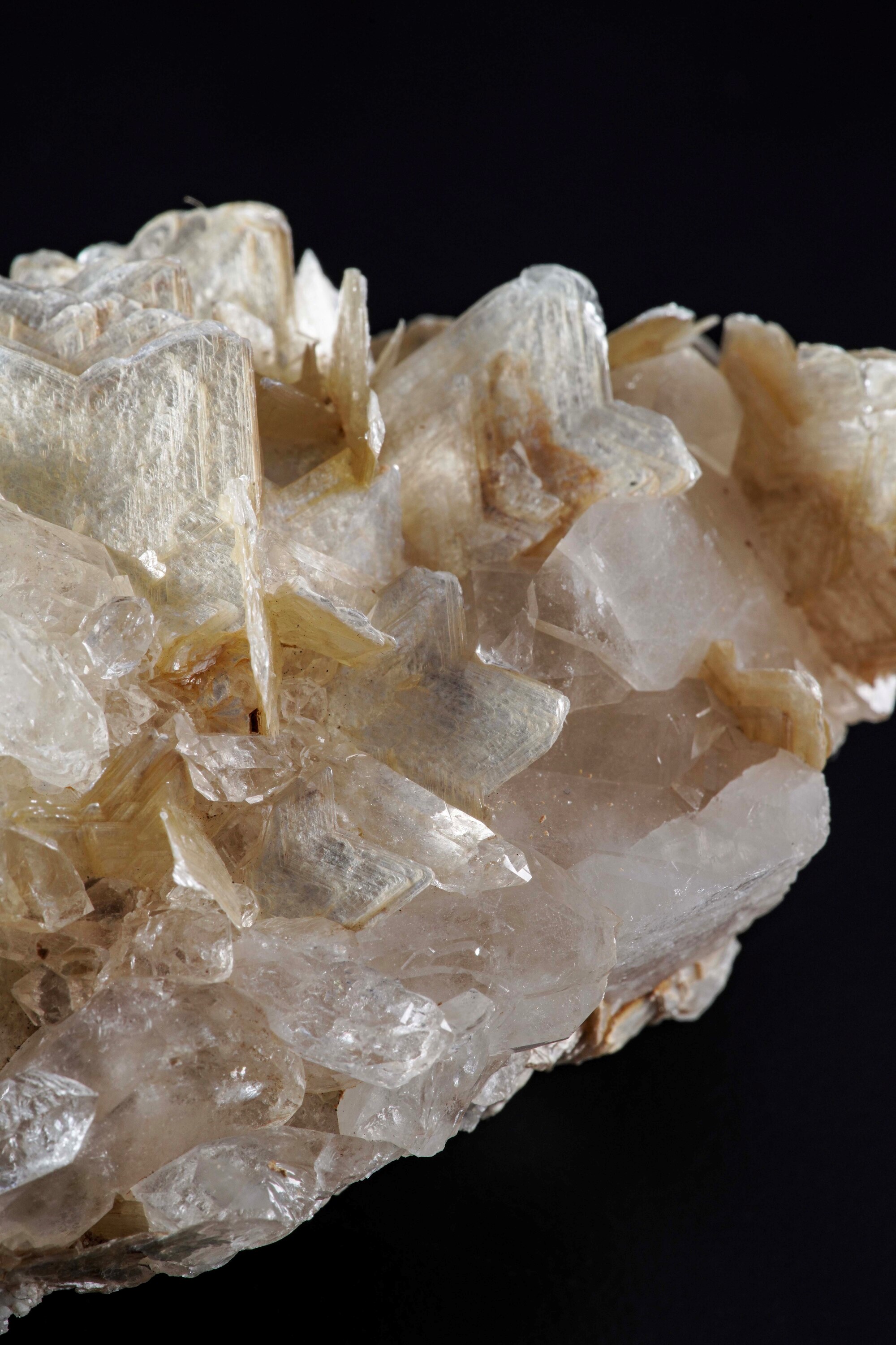 Cluster di Quarzo su Muscovite