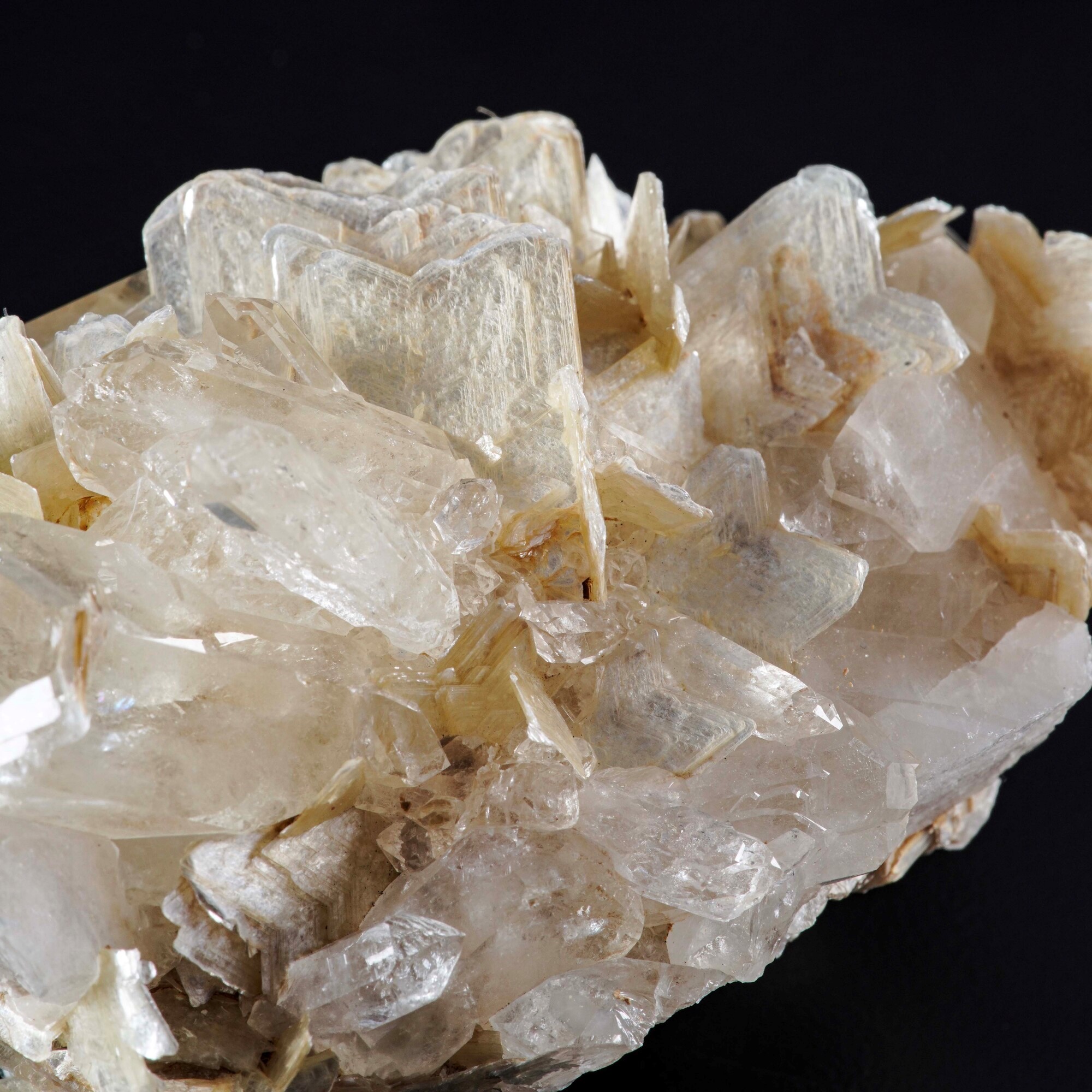 Cluster di Quarzo su Muscovite