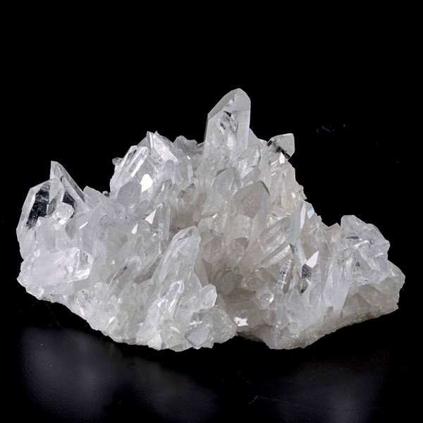 Cluster di cristalli di quarzo
