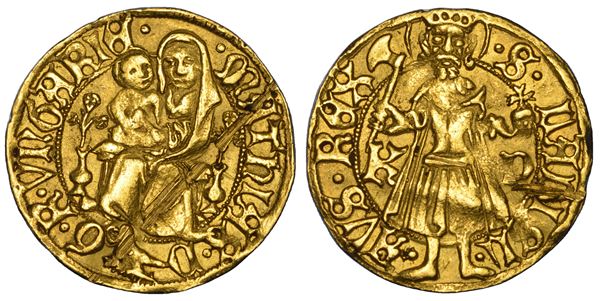 UNGHERIA. MATTHIAS CORVINUS, 1458-1490.   Ducat (Goldgulden). Kremnitz.