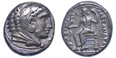 Regno di Macedonia, Alessandro III Magno, Tetradracma (Anfipoli), 320-317 a.C.