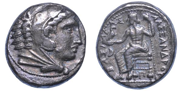 REGNO DI MACEDONIA. ALESSANDRO III, 336-323 a.C. Tetradracma, 320-317 a.C. Anfipoli.