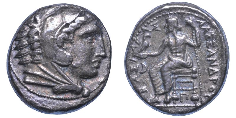 Alessandro III di Macedonia, Tetradracma (320–317 a.C.), Anfipoli