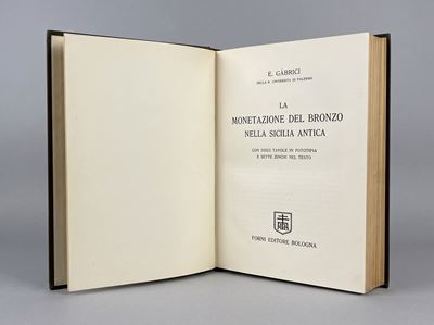 Gabrìci E., La monetazione del bronzo nella Sicilia antica