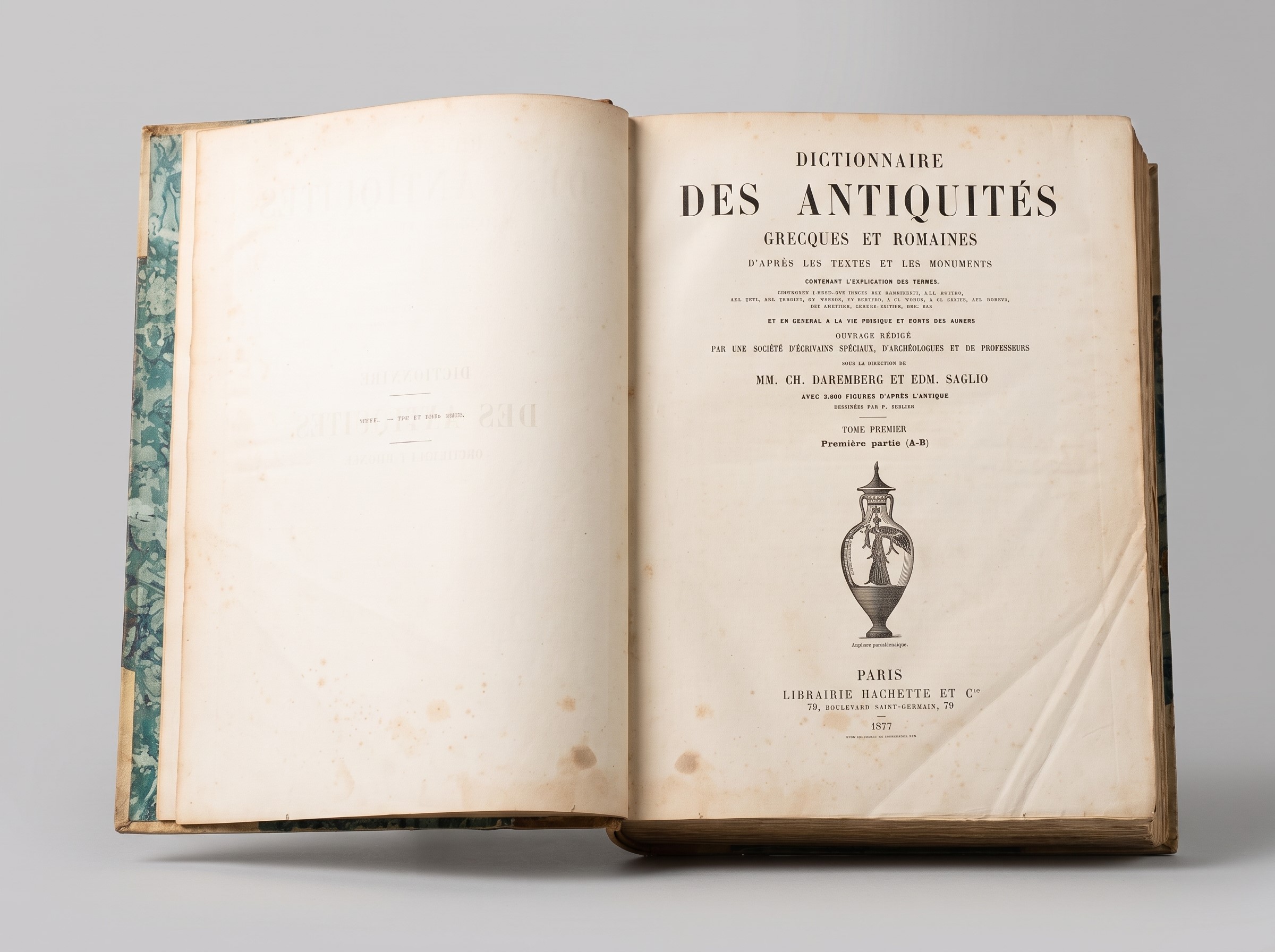 Daremberg, Saglio, Dictionnaire des Antiquités grecques et romaines