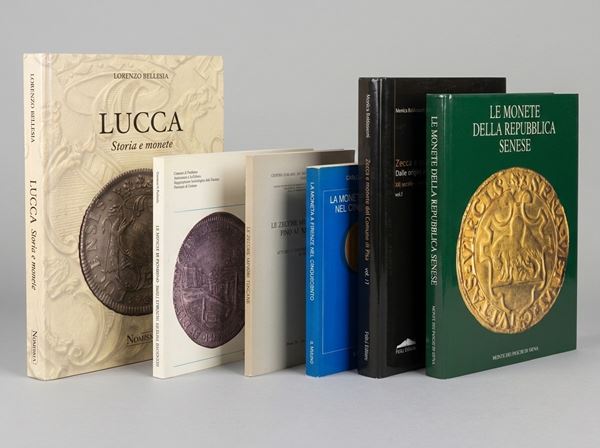 AREA TOSCANA. Lotto di sei libri.