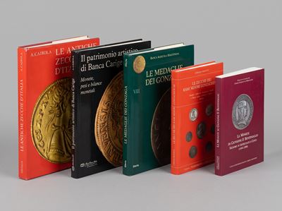 AA. VV., Le medaglie dei Gonzaga (vol. VIII) / Basetti G. e Carantani V., Le monete di Giovanni I...