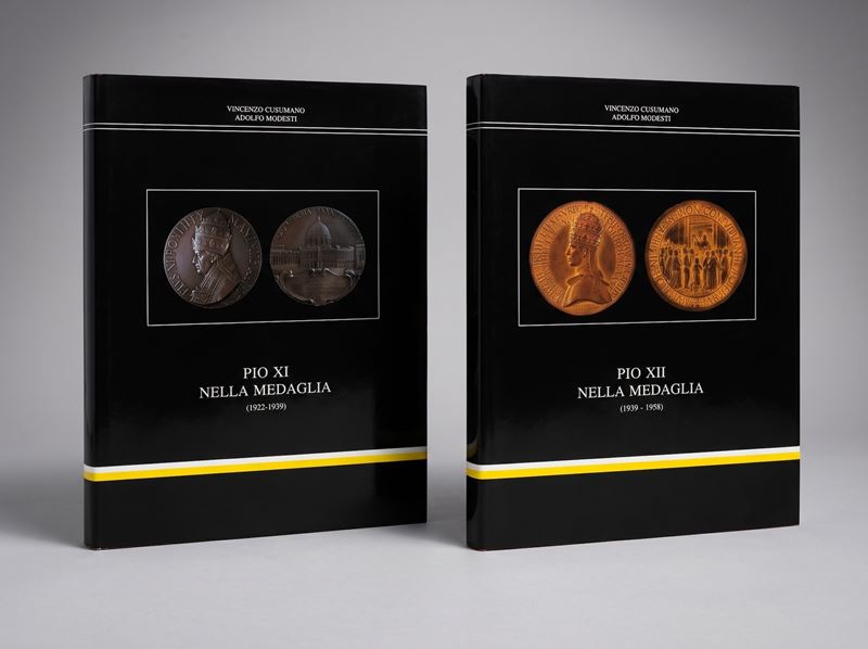 CUSUMANO V., MODESTI A. Le medaglie papali del XX secolo. Voll. II e III.  - Asta Numismatica - Cambi Casa d'Aste