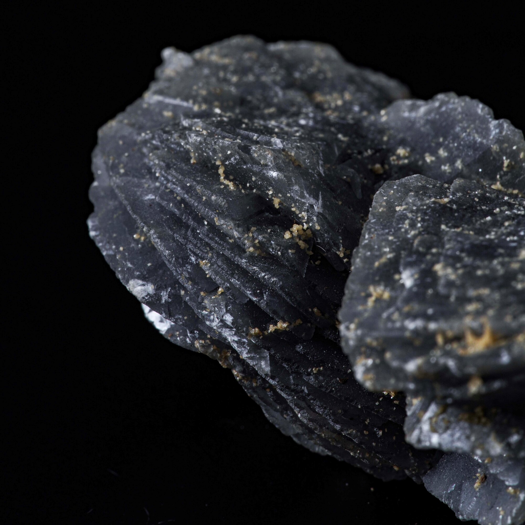 Barite blu romena (?), BaSO4, solfato di bario, due pezzi