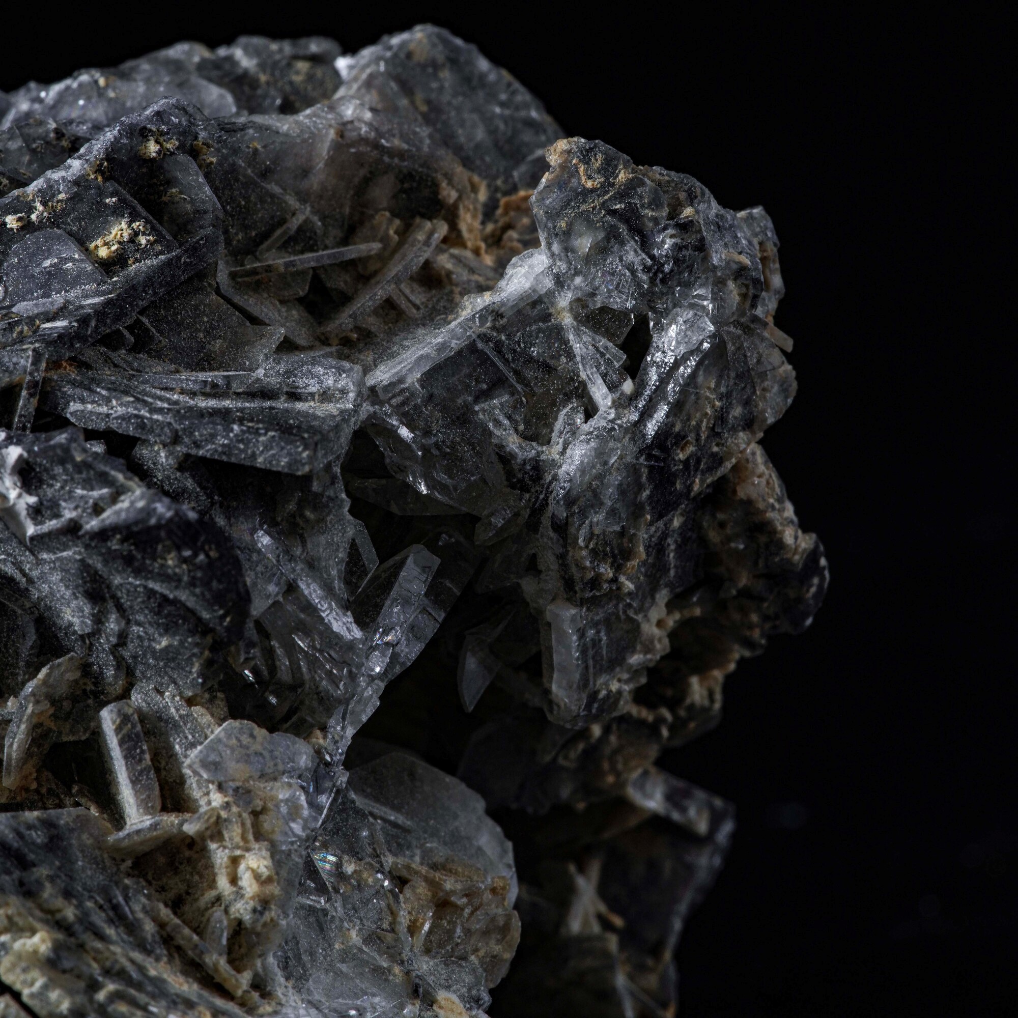 Barite blu romena (?), BaSO4, solfato di bario, due pezzi