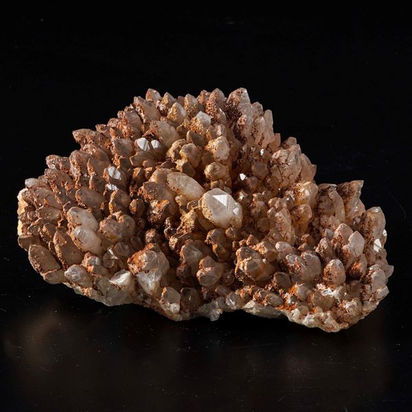 Cluster di cristalli di quarzo