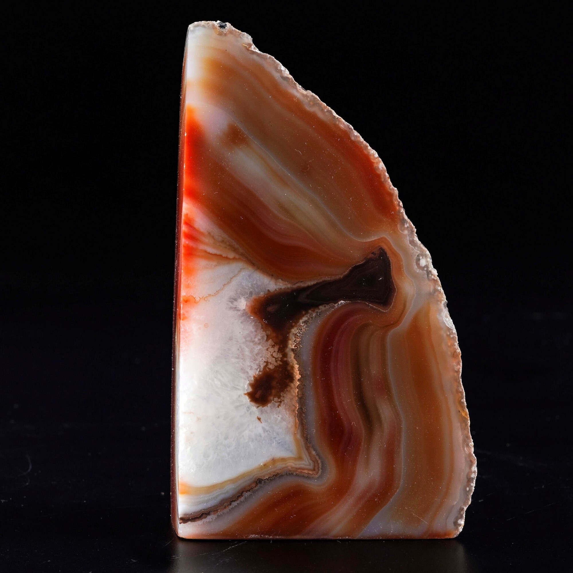 Due Porzioni di Geode di Agata