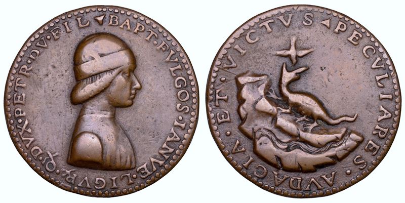 Battista Fregoso, Medaglia, Genova (1450–1505 circa)