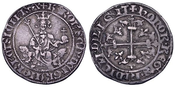 NAPOLI. CARLO II D’ANGIO’, 1285-1309. Gigliato.