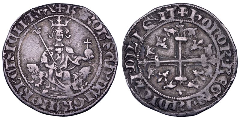 NAPOLI. CARLO II D’ANGIO’, 1285-1309. Gigliato.  - Asta Numismatica - Cambi Casa d'Aste