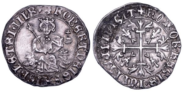 NAPOLI. ROBERTO D'ANGIÒ, 1309-1343. Gigliato.