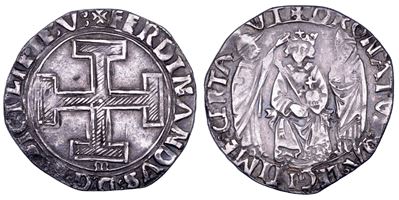 Ferdinando I d’Aragona (1458–1494), Coronato (Napoli)