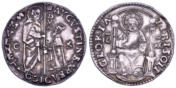 VENEZIA. AGOSTINO BARBARIGO, 1486-1501. Marcello o mezza lira.