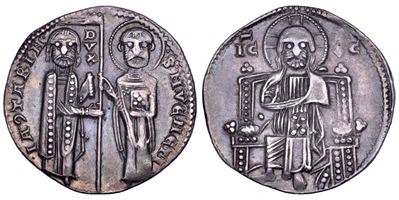 Jacopo Contarini, Grosso di Venezia (1275-1280)