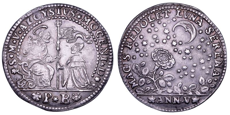 VENEZIA. ALVISE II MOCENIGO, 1700-1709. Osella A. V.  - Auction Numismatics - Cambi Casa d'Aste