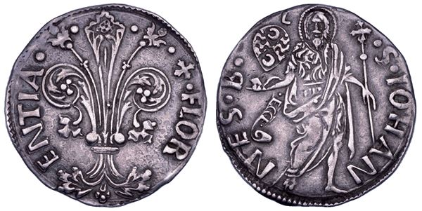 FIRENZE. REPUBBLICA, 1189-1532. Grosso da 6 soldi e 8 denari (1477, II semestre).