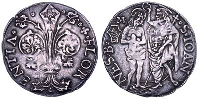 Repubblica di Firenze (1189-1532), Barile da 10 soldi
