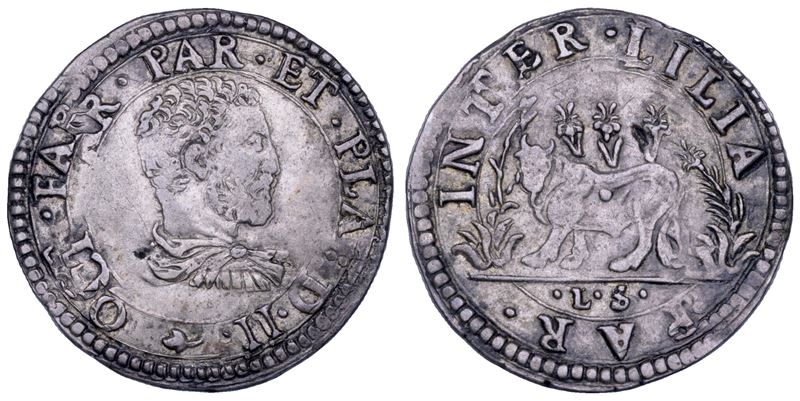 PARMA. OTTAVIO FARNESE, 1547-1586. Cavallotto.  - Auction Numismatics - Cambi Casa d'Aste