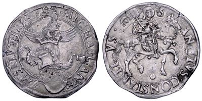Carmagnola (Michele Antonio di Saluzzo), Cornuto, argento