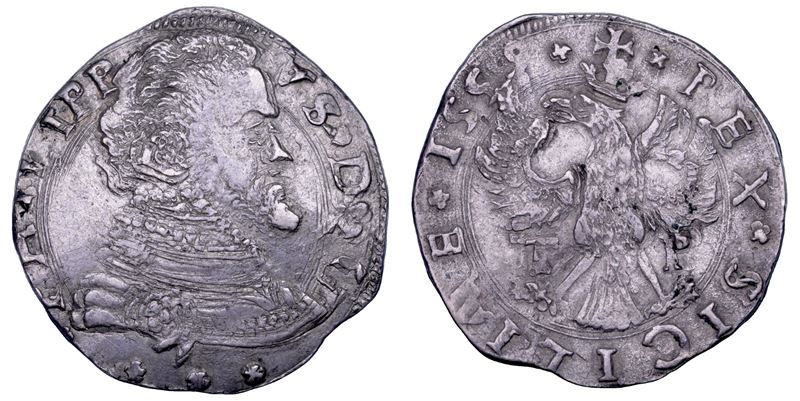 Messina, Filippo II d’Asburgo (1556-1598), 4 Tarì 1558
