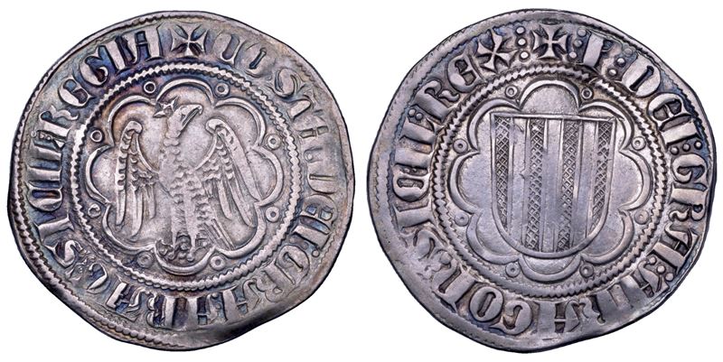 MESSINA. PIETRO D'ARAGONA E COSTANZA DI SVEVIA, 1282-1285. Pierreale.  - Auction Numismatics - Cambi Casa d'Aste