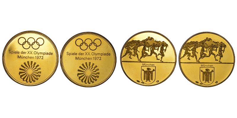 VARIE. Lotto di due medaglie in oro.  - Asta Numismatica - Cambi Casa d'Aste
