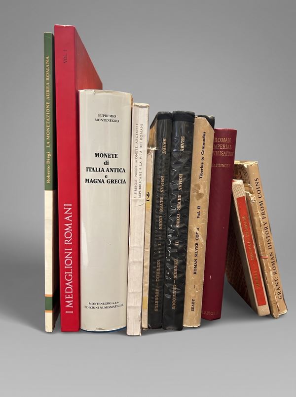 MONDO ANTICO. Lotto di undici libri.