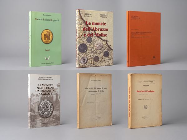 ITALIA MERIDIONALE E ISOLE. Lotto di sei libri.