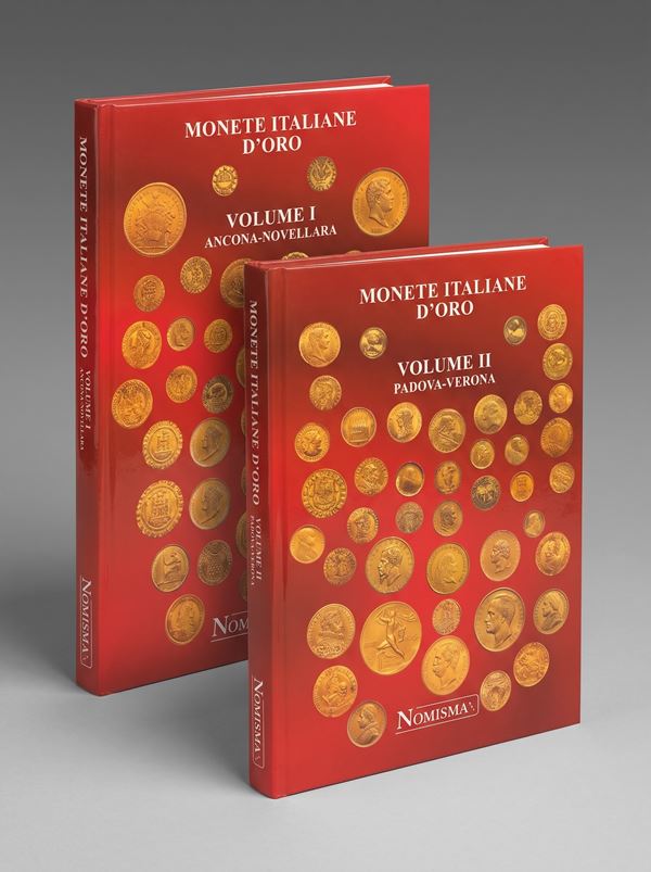 BELLESIA L. Monete italiane d’oro. Catalogo delle monete emesse dal 1252 al 1945 con gradi di rarità e aggiudicazioni in vendite pubbliche.
