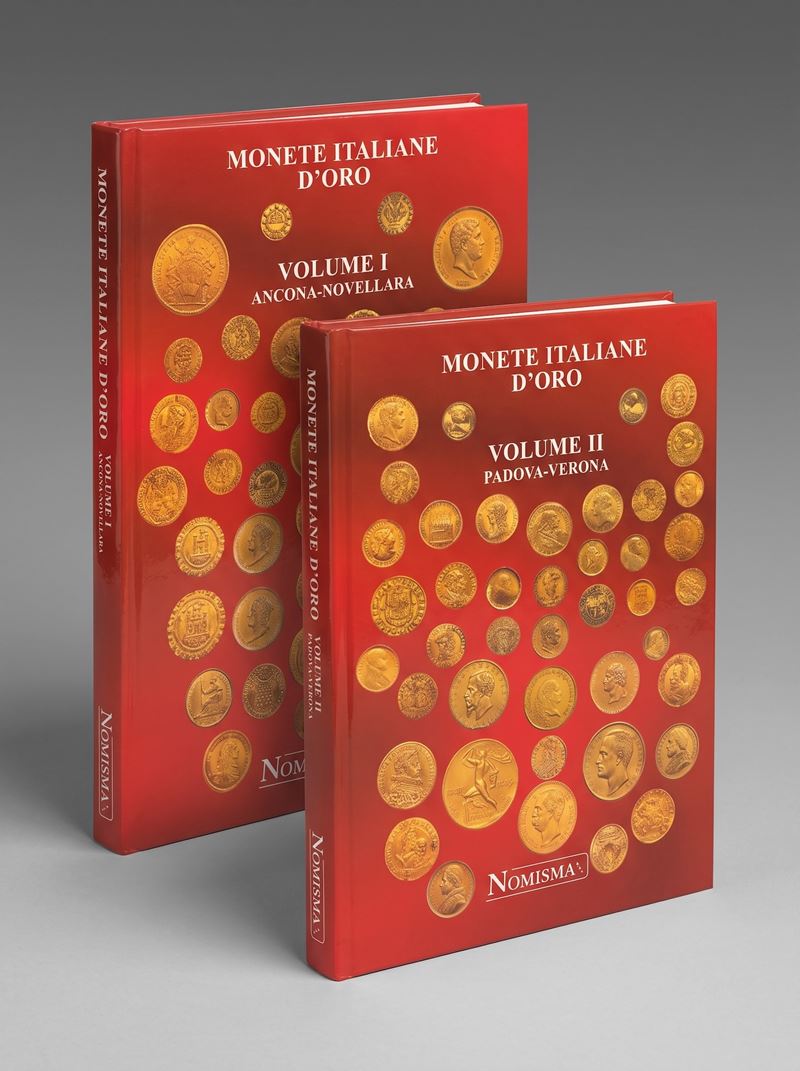 BELLESIA L. Monete italiane d’oro. Catalogo delle monete emesse dal 1252 al 1945 con gradi di rarità e aggiudicazioni in vendite pubbliche.  - Asta Numismatica - Cambi Casa d'Aste