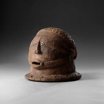 Tabwa (Repubblica Democratica del Congo), Maschera casco