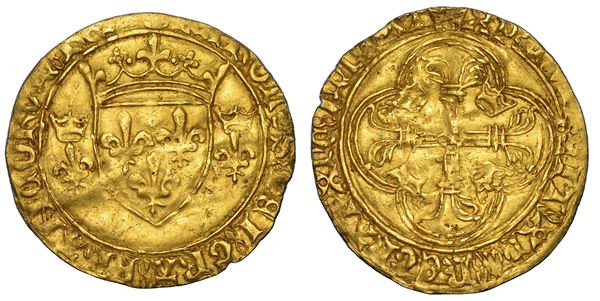 FRANCIA. CHARLES VII, 1422-1461. Ecu d'or.
