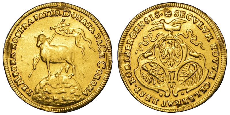 GERMANIA - NURNBERG. FREE STATE. Ducat.  - Asta Numismatica - Cambi Casa d'Aste