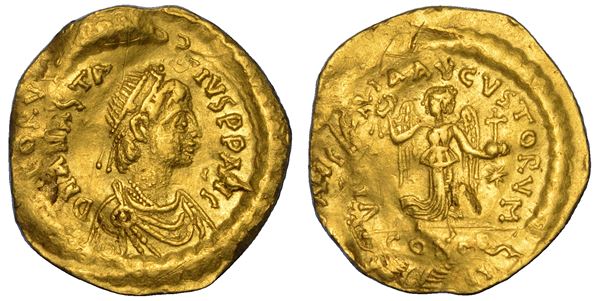 ANASTASIO I, 491-518. Tremisse. Costantinopoli.