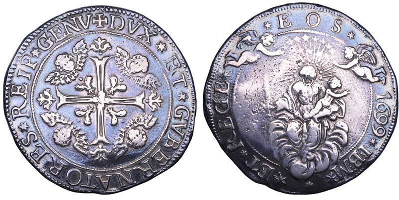 Lunardi, Dogi biennali di Genova, Serie della III fase (1637-1797) — 2 scudi 1699