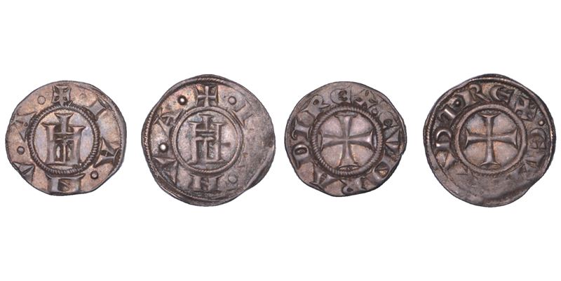 GENOVA. REPUBBLICA, 1139-1339. Lotto di due monete.  - Auction Numismatics - Cambi Casa d'Aste