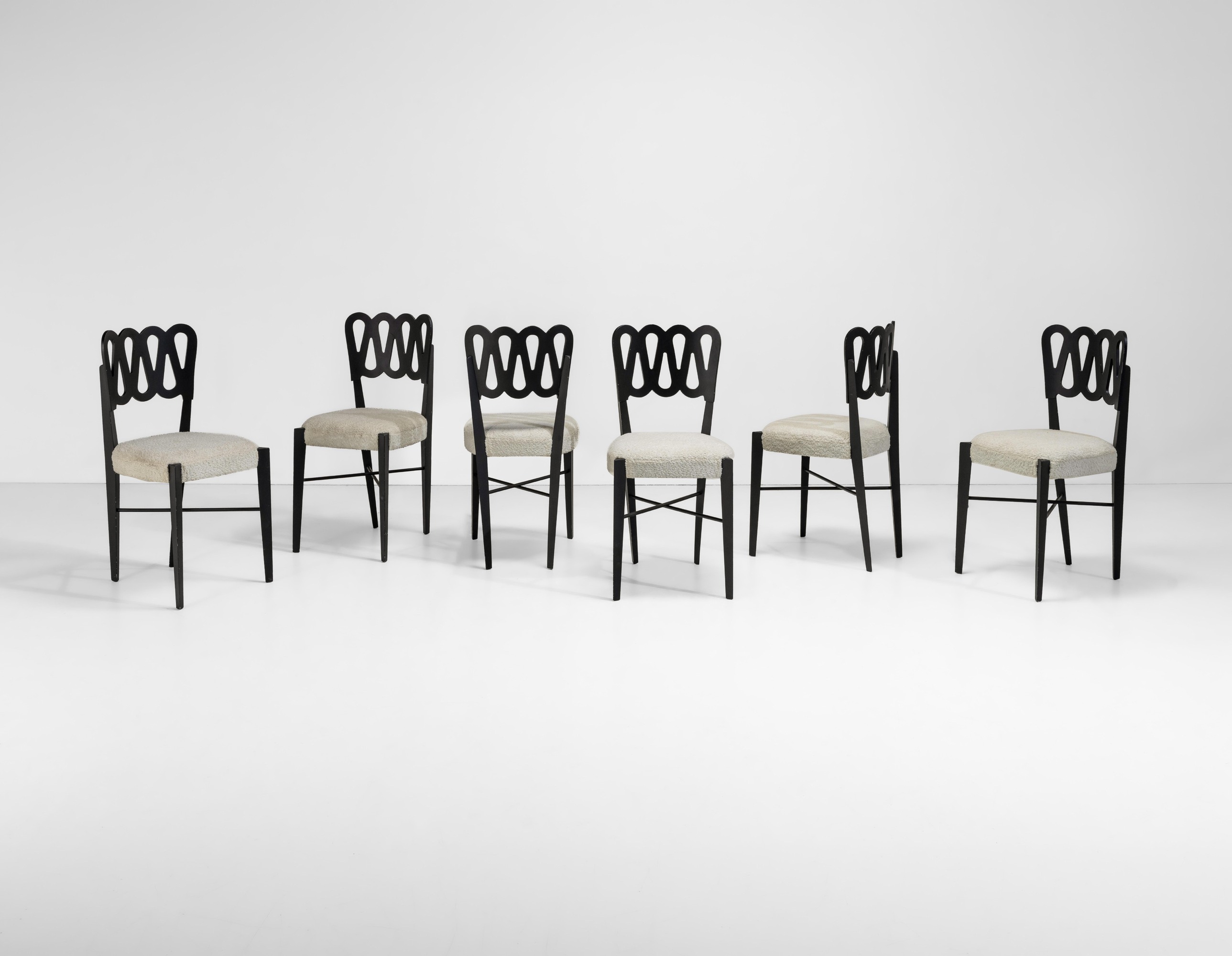Gio Ponti - Sei sedie modello 969