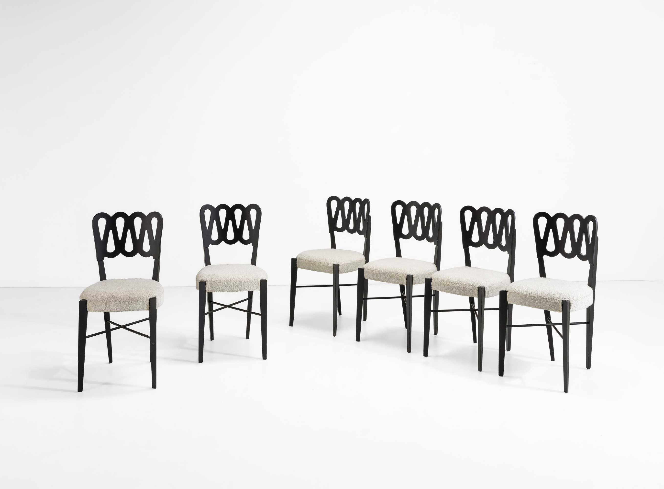 Gio Ponti - Sei sedie modello 969