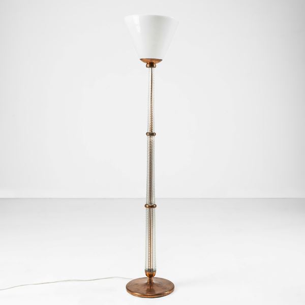 Tomaso Buzzi - Rara lampada da terra modello 502