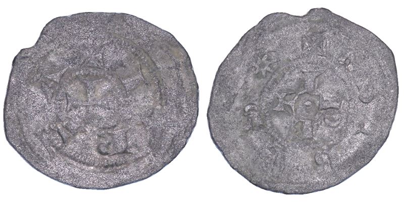 IVREA. COMUNE, SEC. XIII-XIV. Obolo imperiale.  - Asta Numismatica - Cambi Casa d'Aste