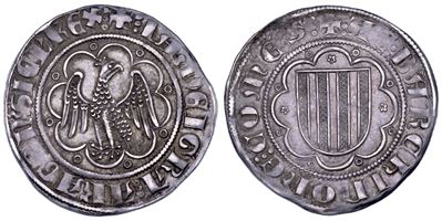 Messina, Giacomo d'Aragona (1285-1296), Pierreale (Aquile e stemma aragonese)